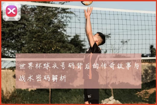 世界杯球衣号码背后的传奇故事与战术密码解析