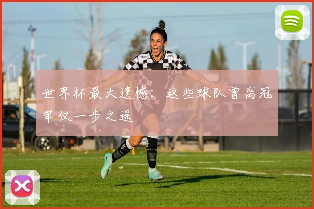 世界杯最大遗憾：这些球队曾离冠军仅一步之遥